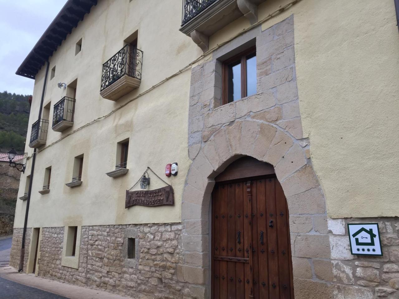 Casa Rural Fernandoegea Ayesa Exterior foto